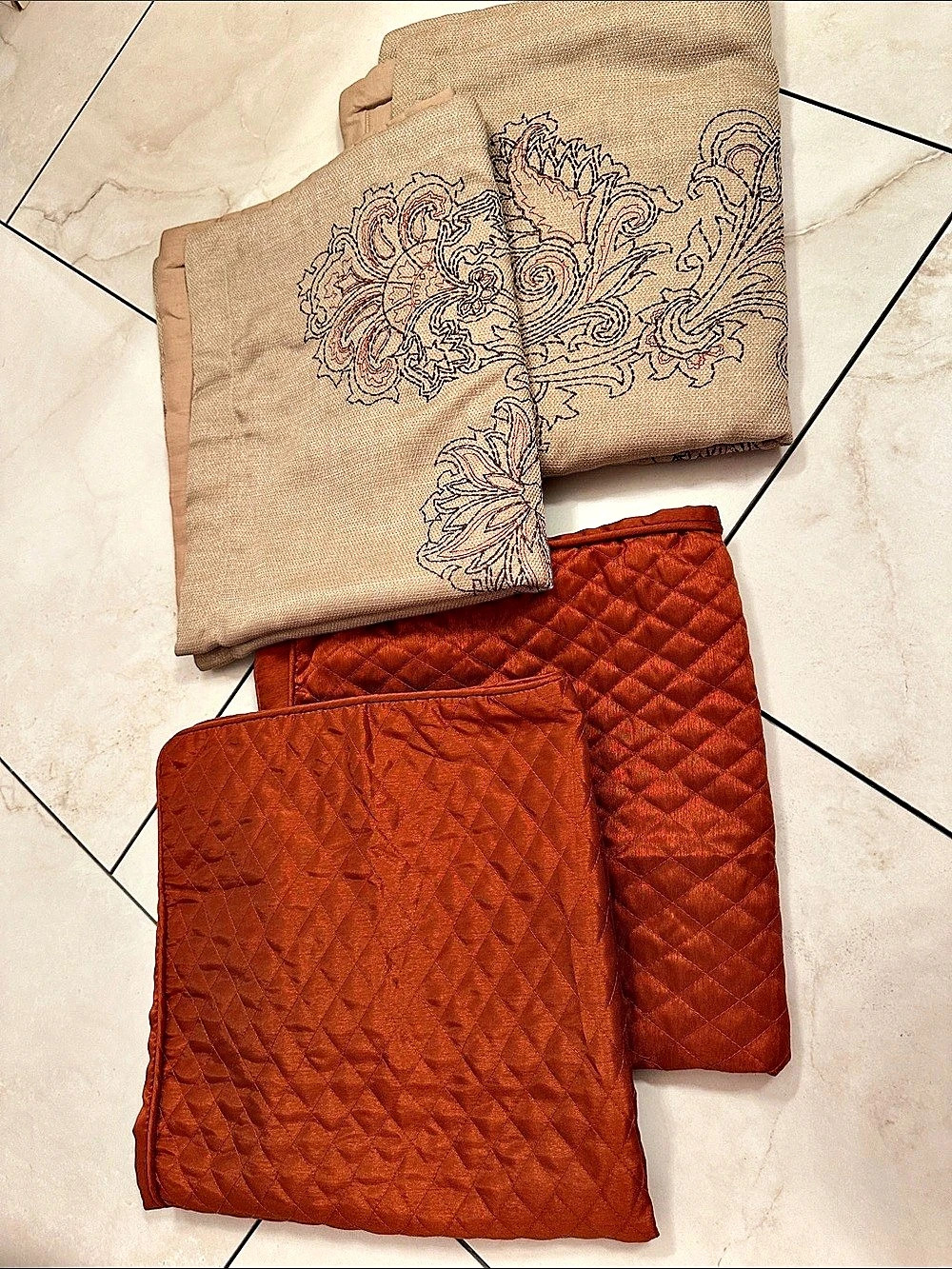 Member's Mark Quilted 2 Euro Sham & 2 Standard Sham
